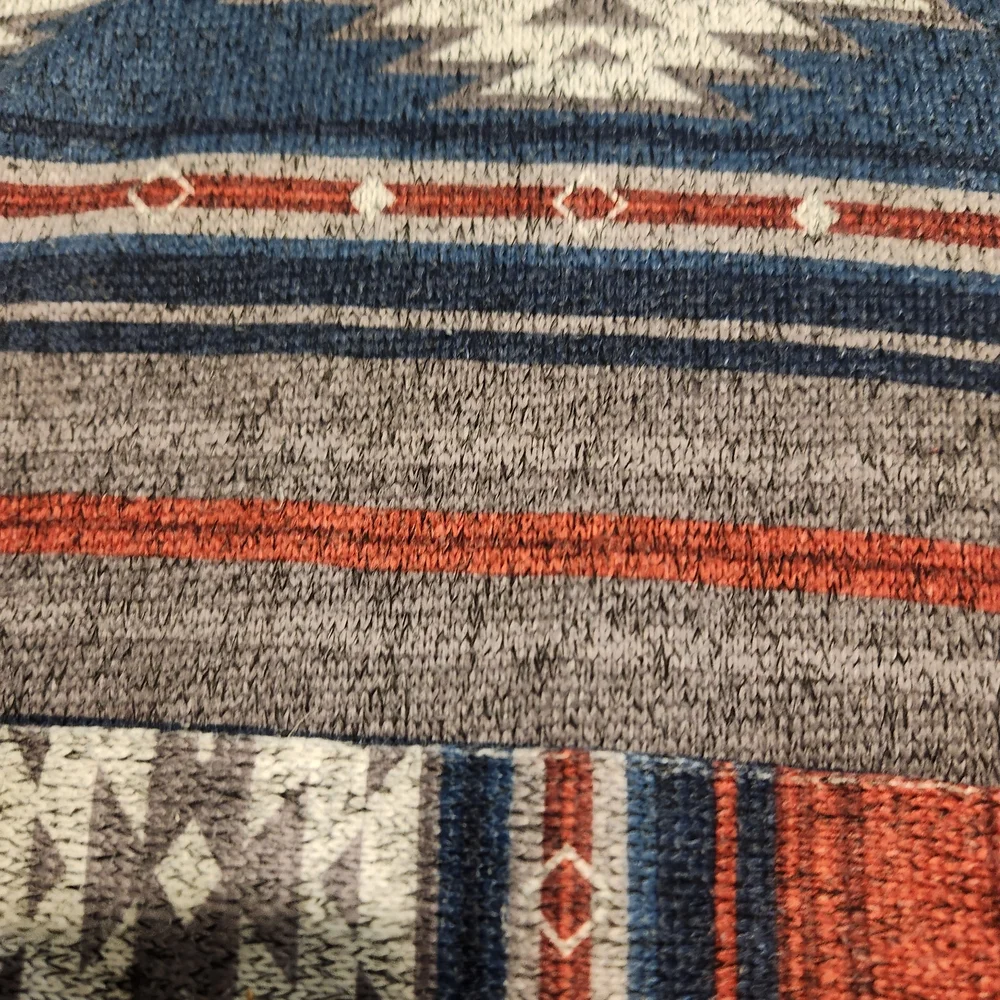 Women's Southwest, Aztec Patterned Hoodie Cozy Warm - Picture 3 of 7